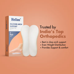 Helios Silicone Arch Support Insole | Unisex | One size fits all