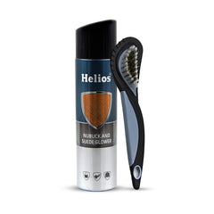 Helios Shoe Accessories Kit 1 Nubuck Suede Glower, 1 Nubuck Suede Brush