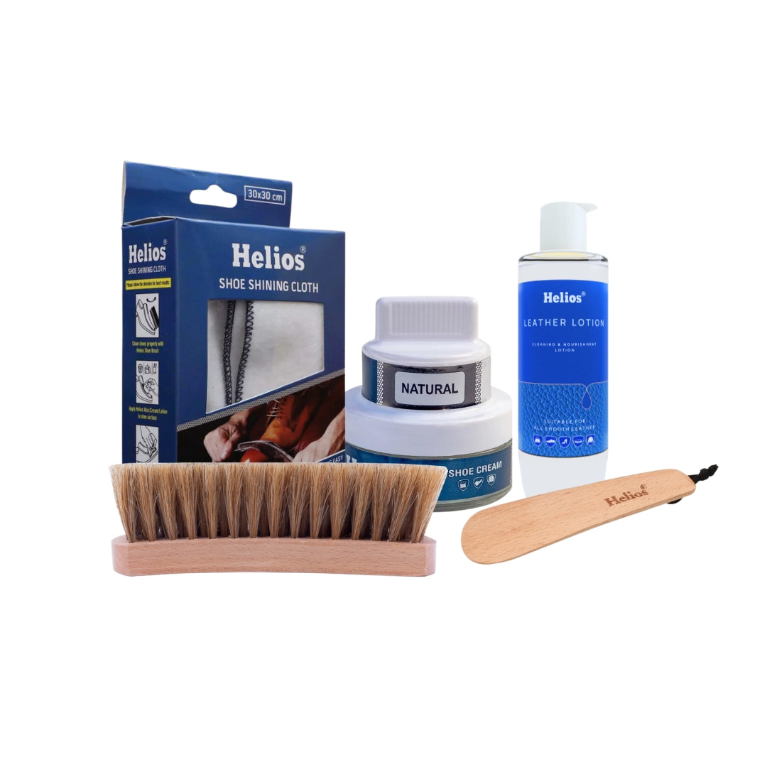 Helios Leather Grooming Combo