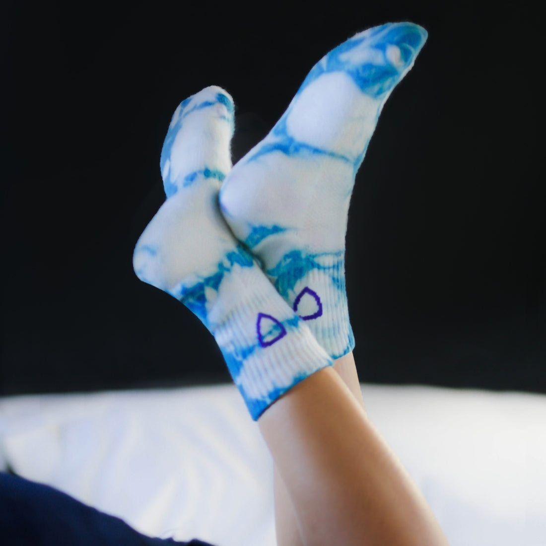 Helios Styocks Tie & Dye Ankle Length Cushion Socks