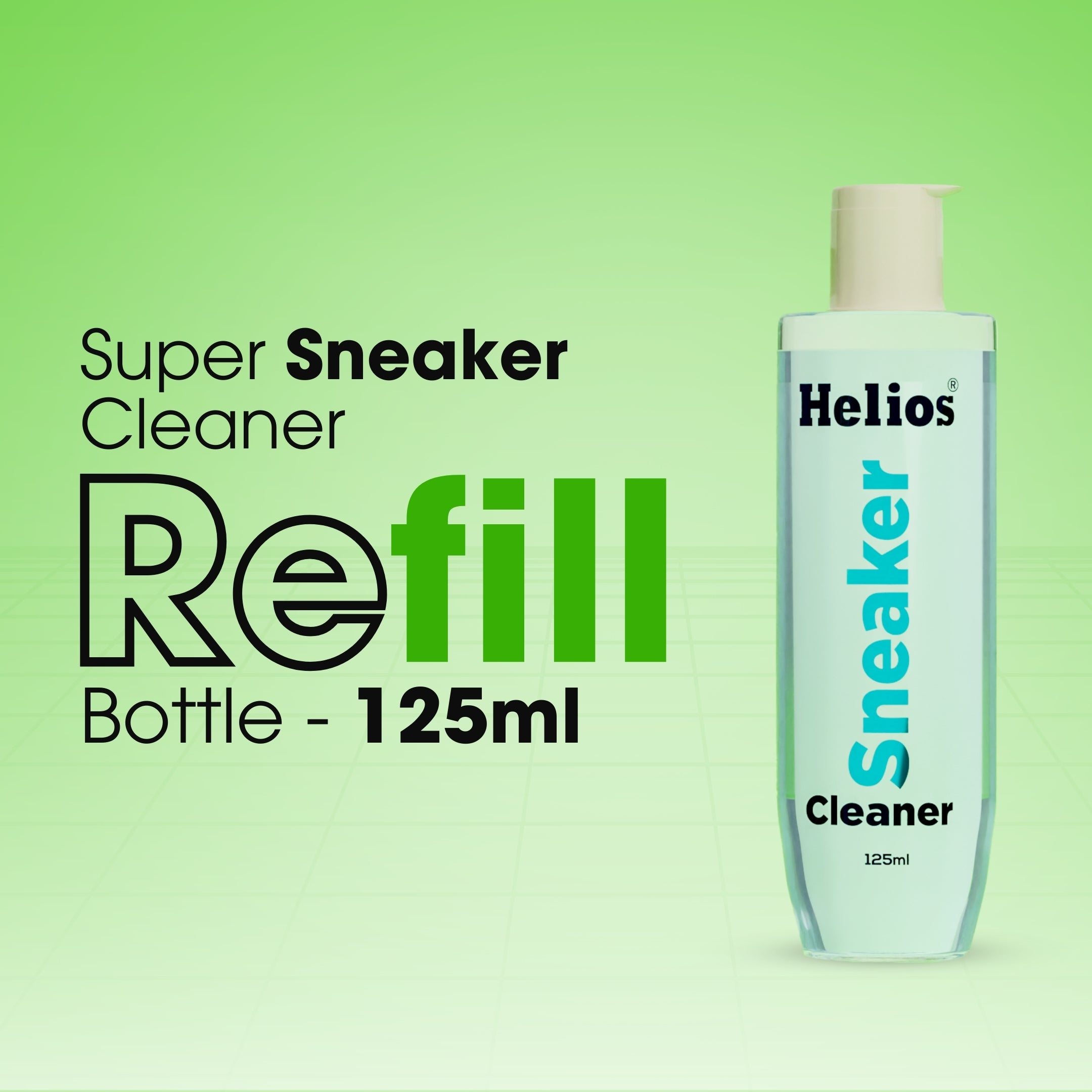 Helios Super Sneaker Cleaner Refill Bottle - 125 ML