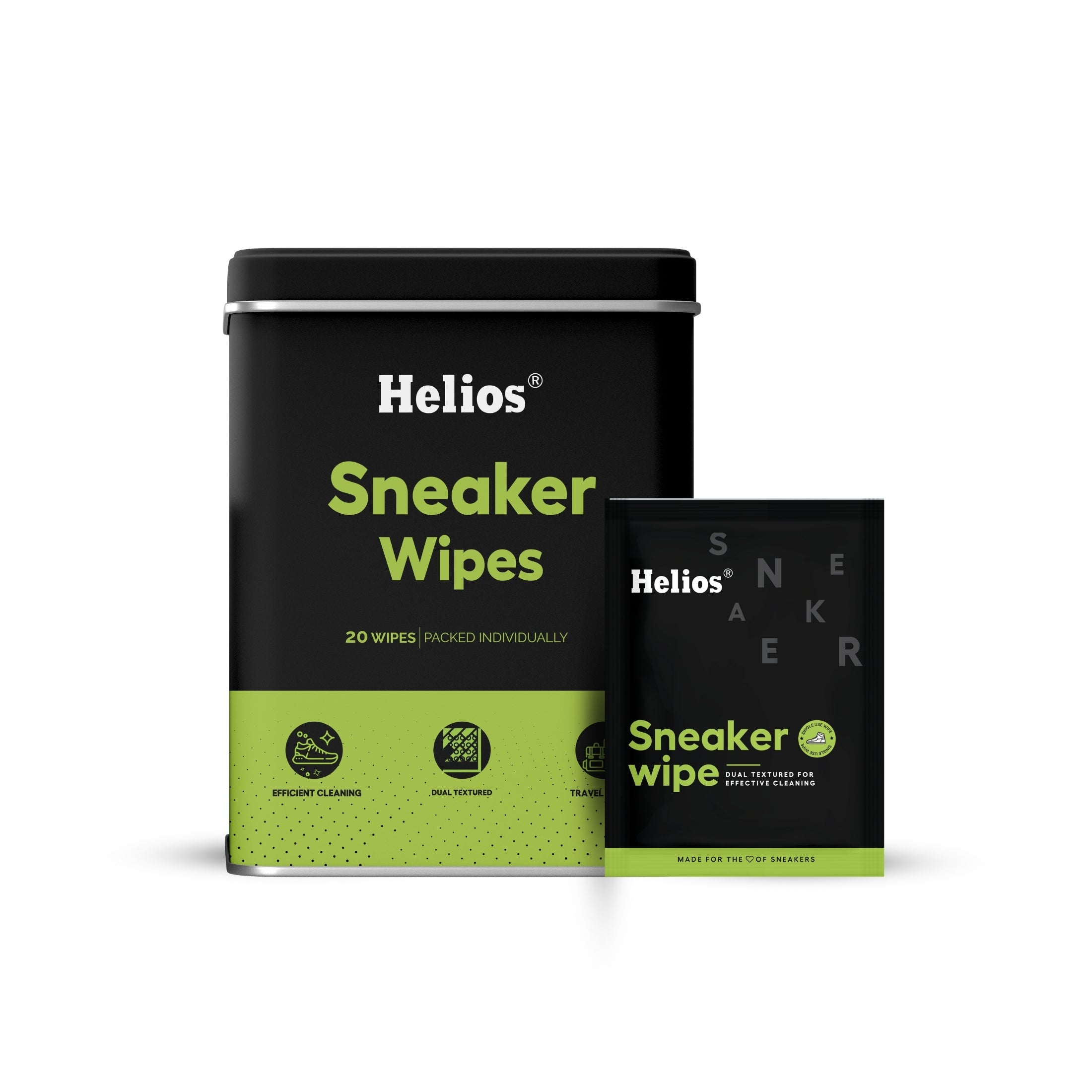 Helios Sneaker Wipes Pack of 20