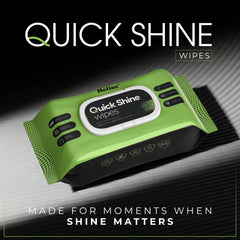 Helios Quick Shine Shoe Wipes Pack of 80