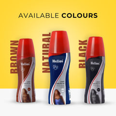Helios Liquid Shoe Polish - 80 ML
