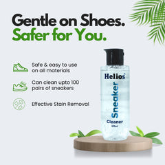 Helios Super Sneaker Cleaner Kit 125 ml with Helios Midsole Sneaker Marker (White)