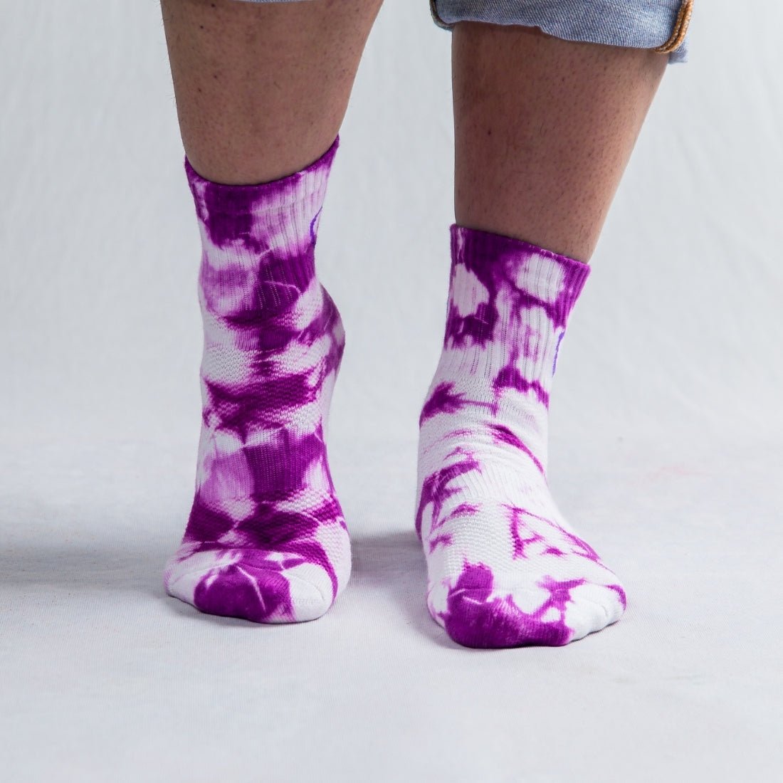 Helios Styocks Tie & Dye Ankle Length Cushion Socks