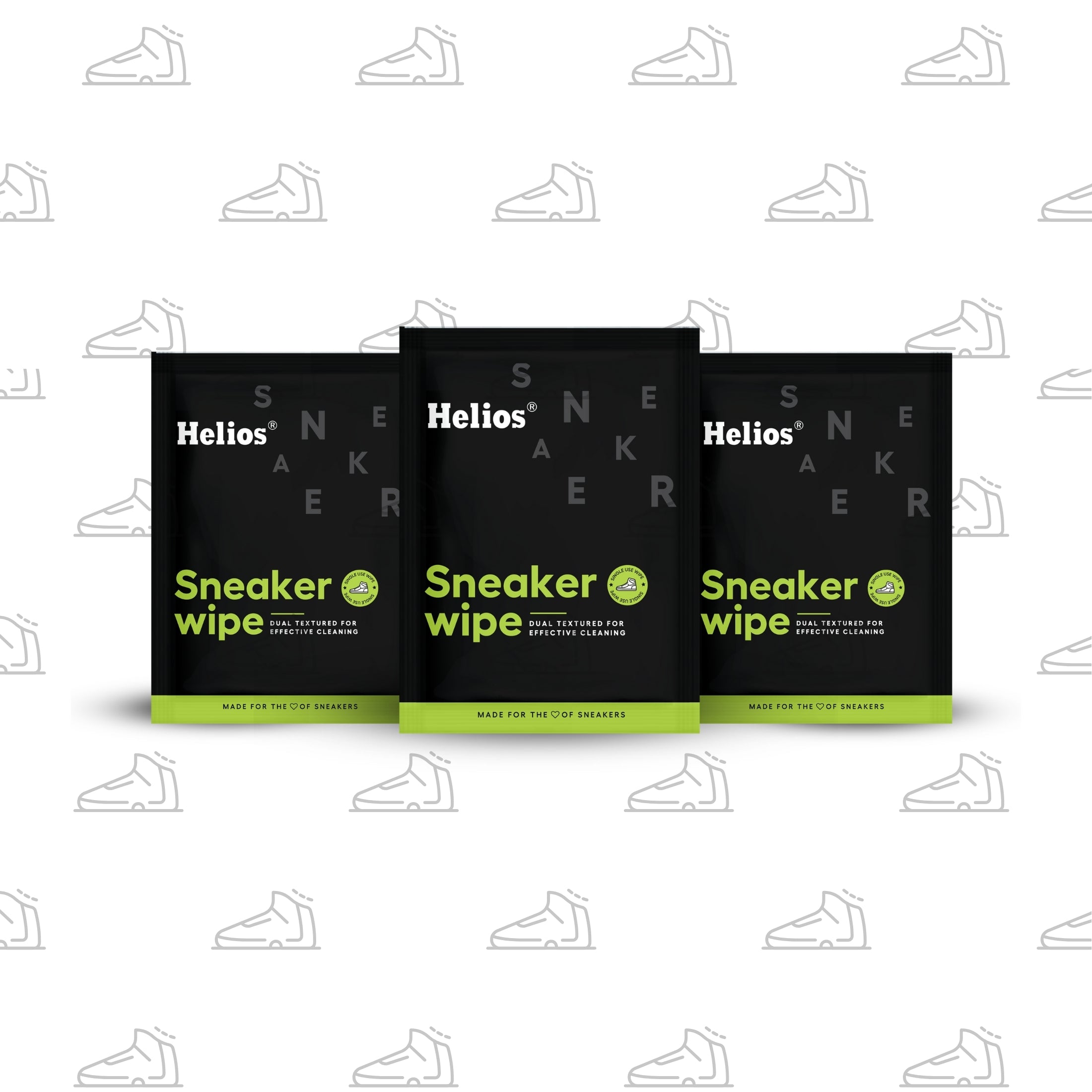 Helios Sneaker Wipes Pack of 20