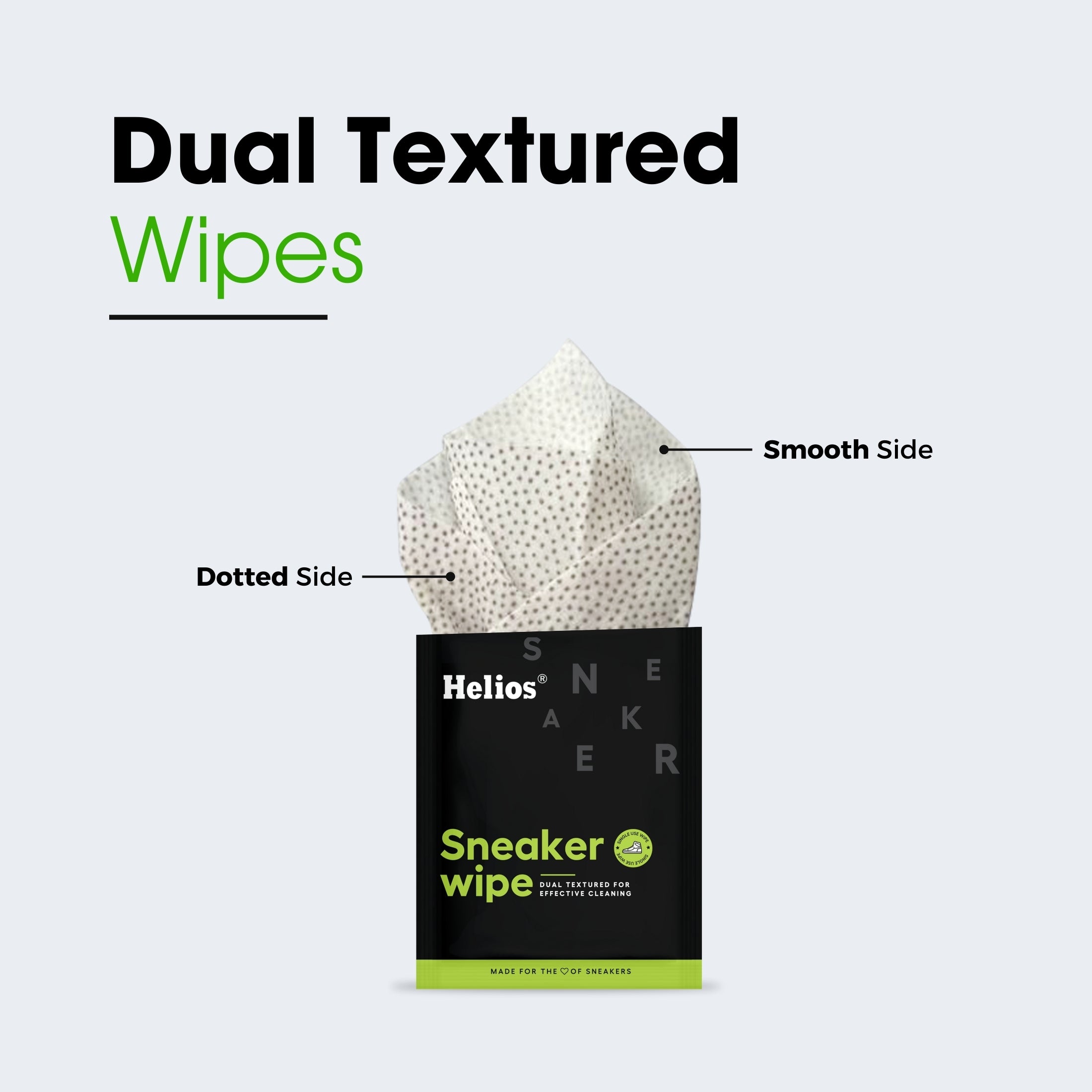 Helios Sneaker Wipes Pack of 20