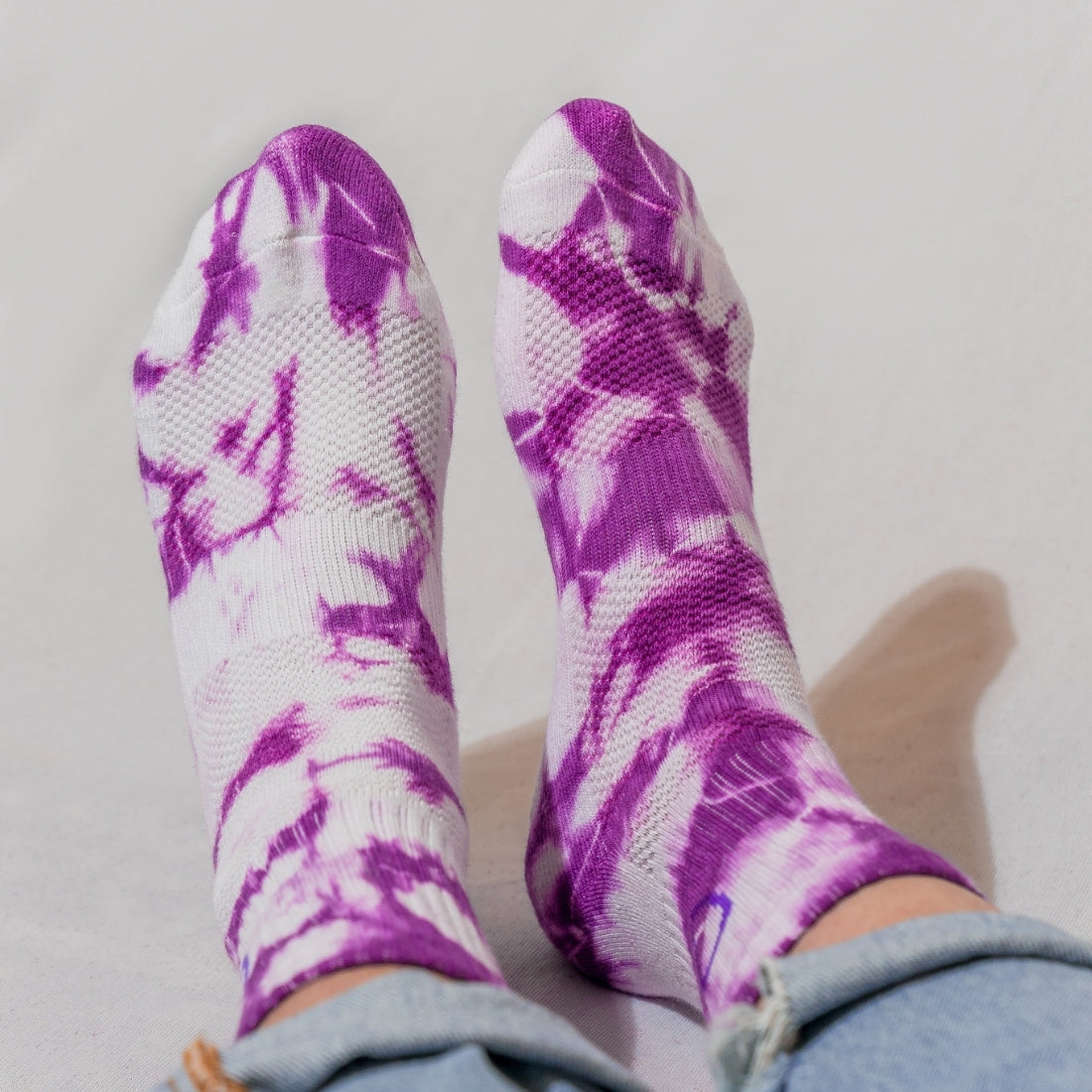 Helios Styocks Tie & Dye Ankle Length Cushion Socks