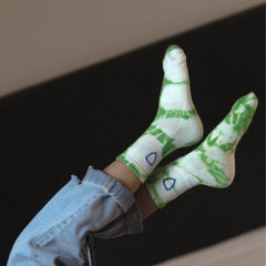 Helios Styocks Tie & Dye Ankle Length Cushion Socks