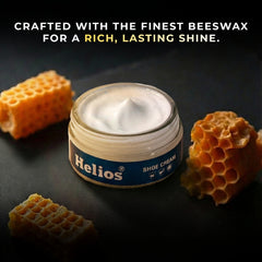 Helios Coloured Shoe Cream - 48 GM With Applicator