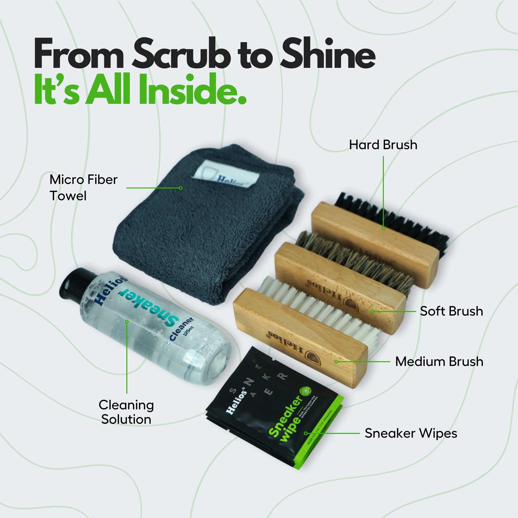 Helios Advanced Sneaker Grooming Kit