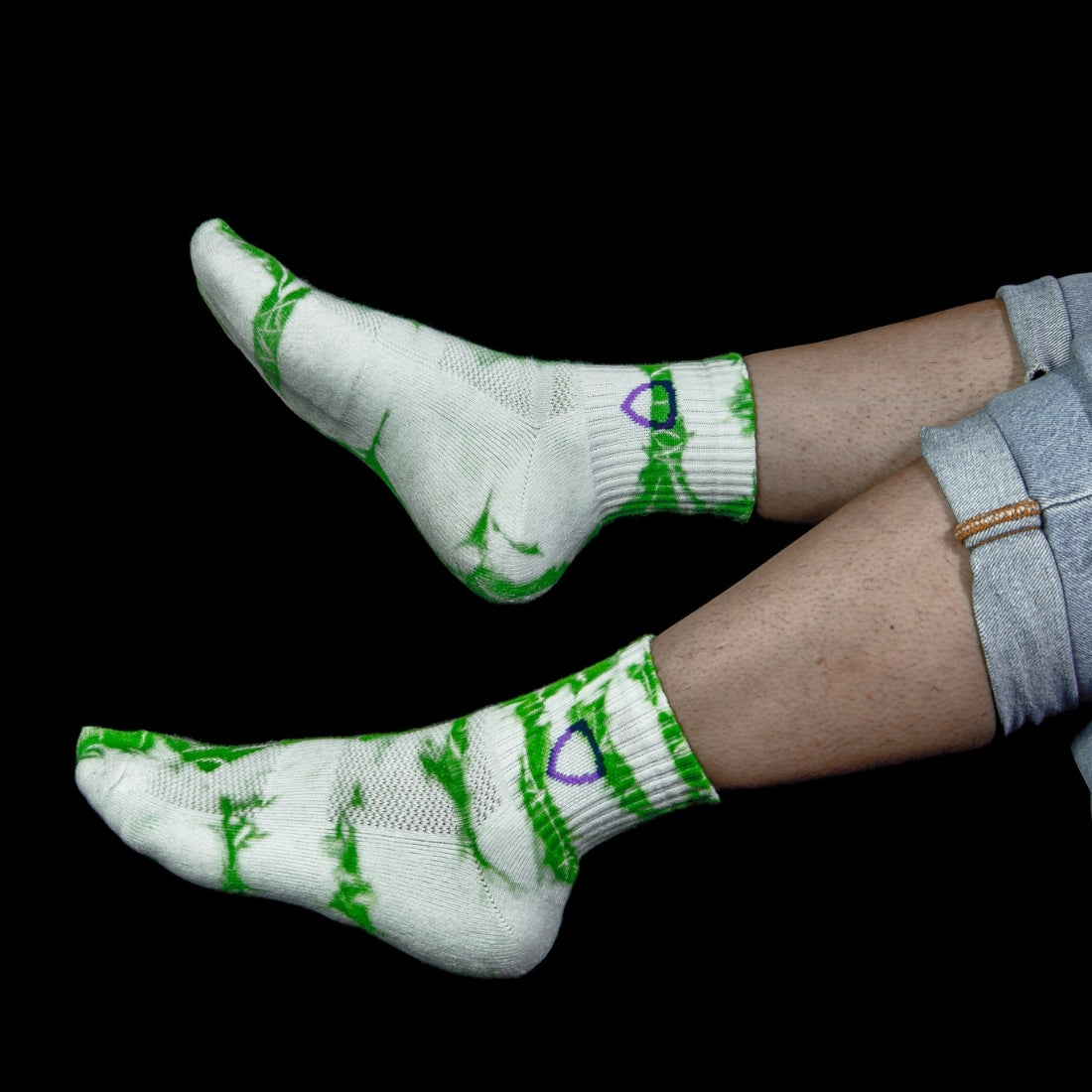 Helios Styocks Tie & Dye Ankle Length Cushion Socks