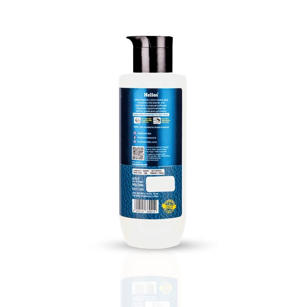 Helios® leather lotion 150ML with Microfiber Cloth