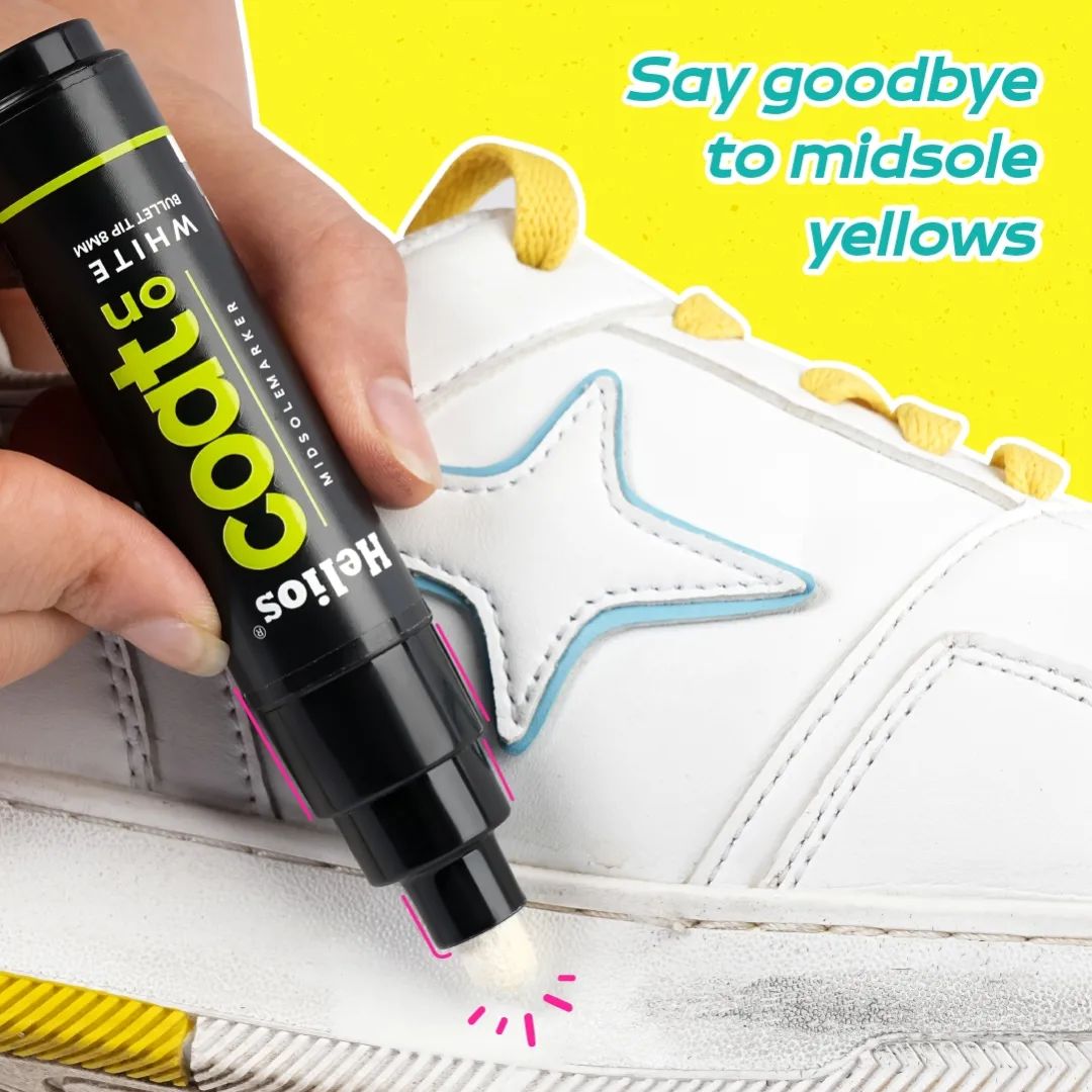 Black Leather Paint Premium Midsole Paint Marker Sneaker Renew Pen