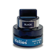 Helios Coloured Shoe Cream - 48 GM With Applicator With Shoe Shine Buffing Cloth