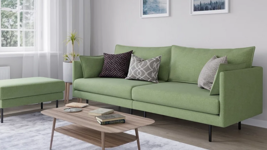 Clean Suede Sofa - The Happy House Cleaning