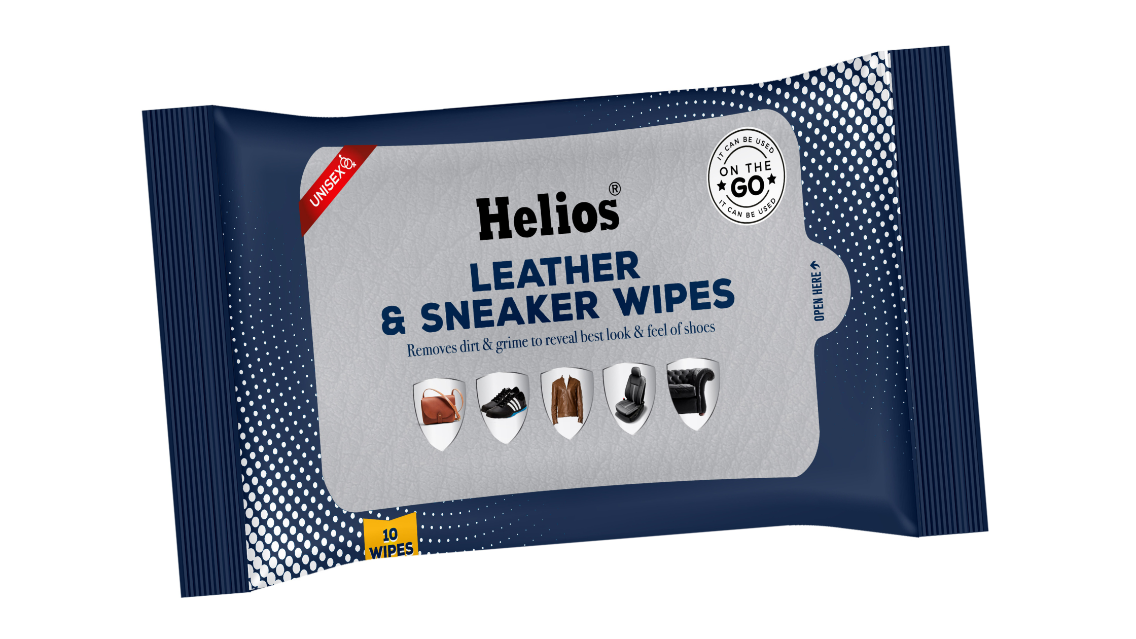 Sneaker grooming on the go with sneaker wipes