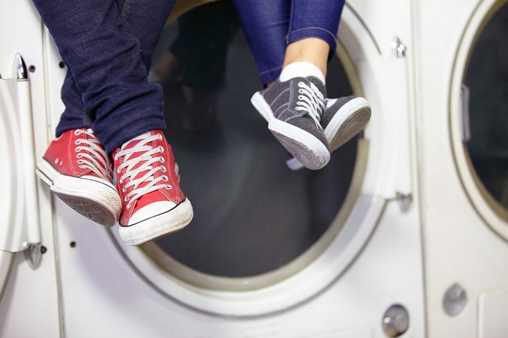How will washing machine slowly kill your sneakers?
