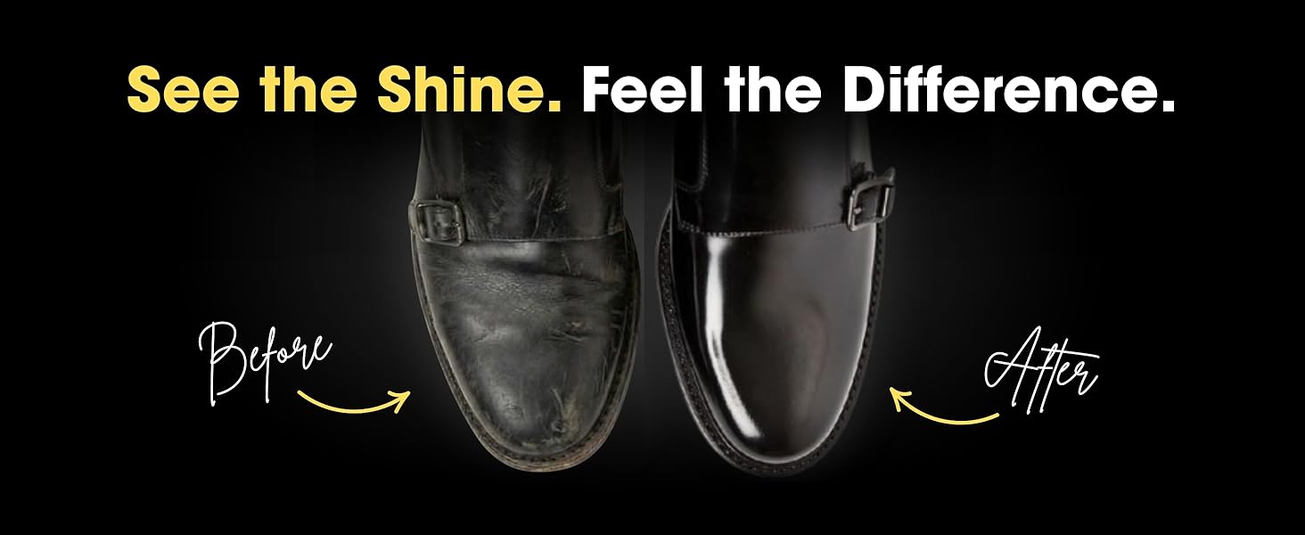 Helios Shine On | Shoe Polish | Shoe Shiner | Leather Shoe Shiner — product feature 2