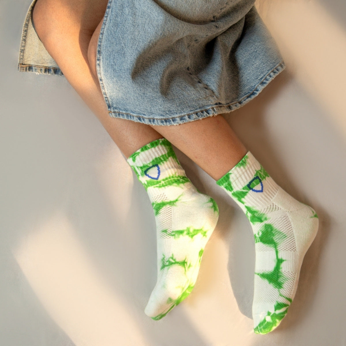 Helios Styocks Tie & Dye Ankle Length Cushion Socks
