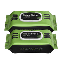 Helios Quick Shine Shoe Wipes Pack of 80