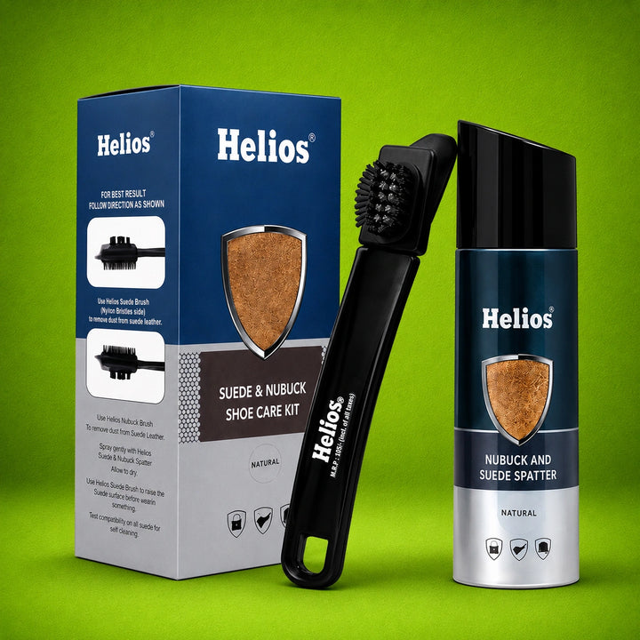 Helios Nubuck & Suede Shoe Care Combo
