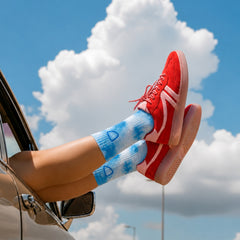 Helios Styocks Tie & Dye Ankle Length Cushion Socks