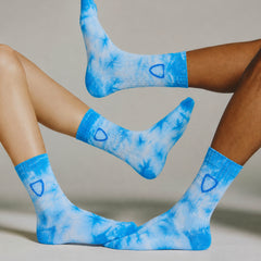 Helios Styocks Tie & Dye Ankle Length Cushion Socks