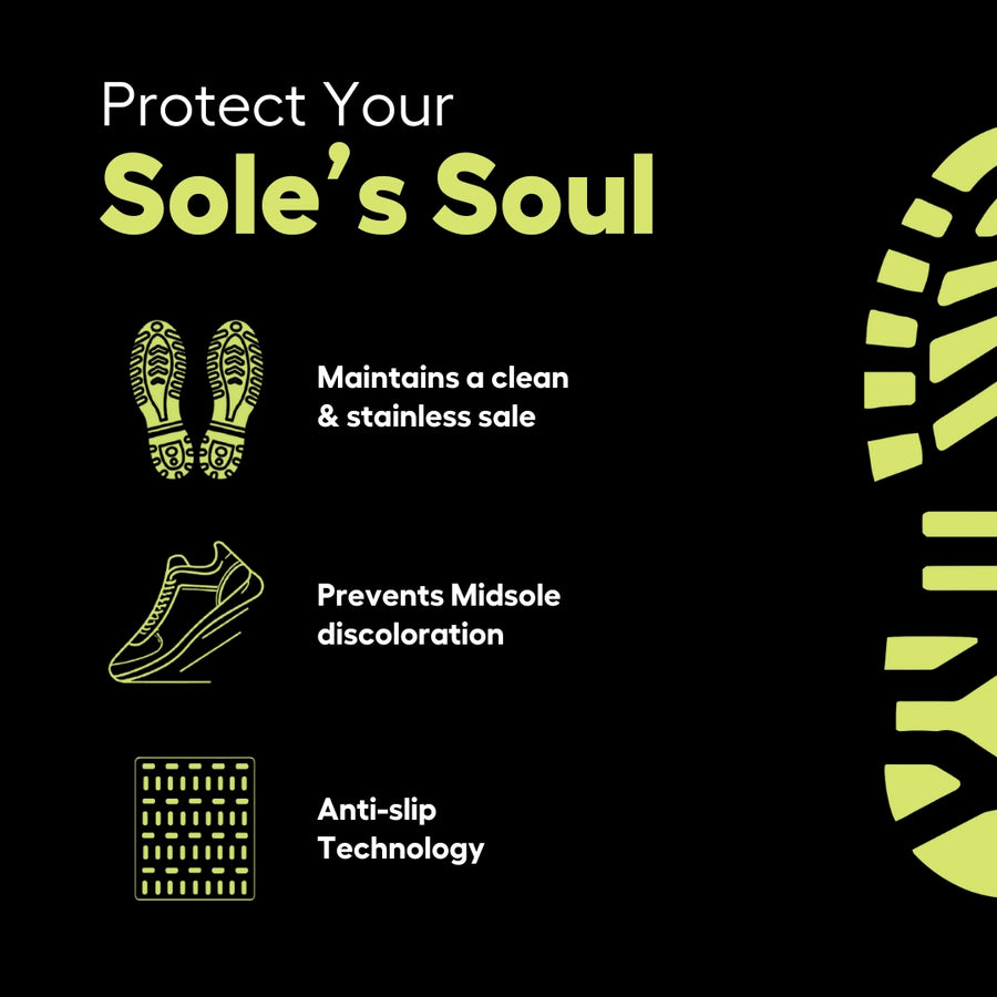 Helios Sole Protectors for Sneakers, {Cut to fit size 3-13}`