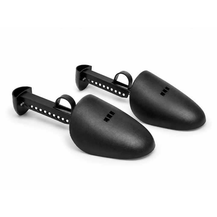 Helios Plastic Shoe Trees for Men , Adjustable Shoe Shaper & Protector, Shoe Keeper for Maintaining Shape, UK Size 6 To 11