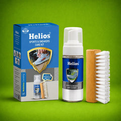 Helios Sneaker Cleaning Kit | Shoe Cleaner with Brush for White Shoes & Sports Shoes
