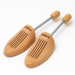 Helios Lotus Wood Shoe Trees – Shape Keeper for Leather Shoes & Sneakers