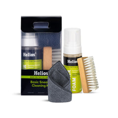 Helios Basic Sneaker Shoe Cleaning Kit with Microfiber Towel.