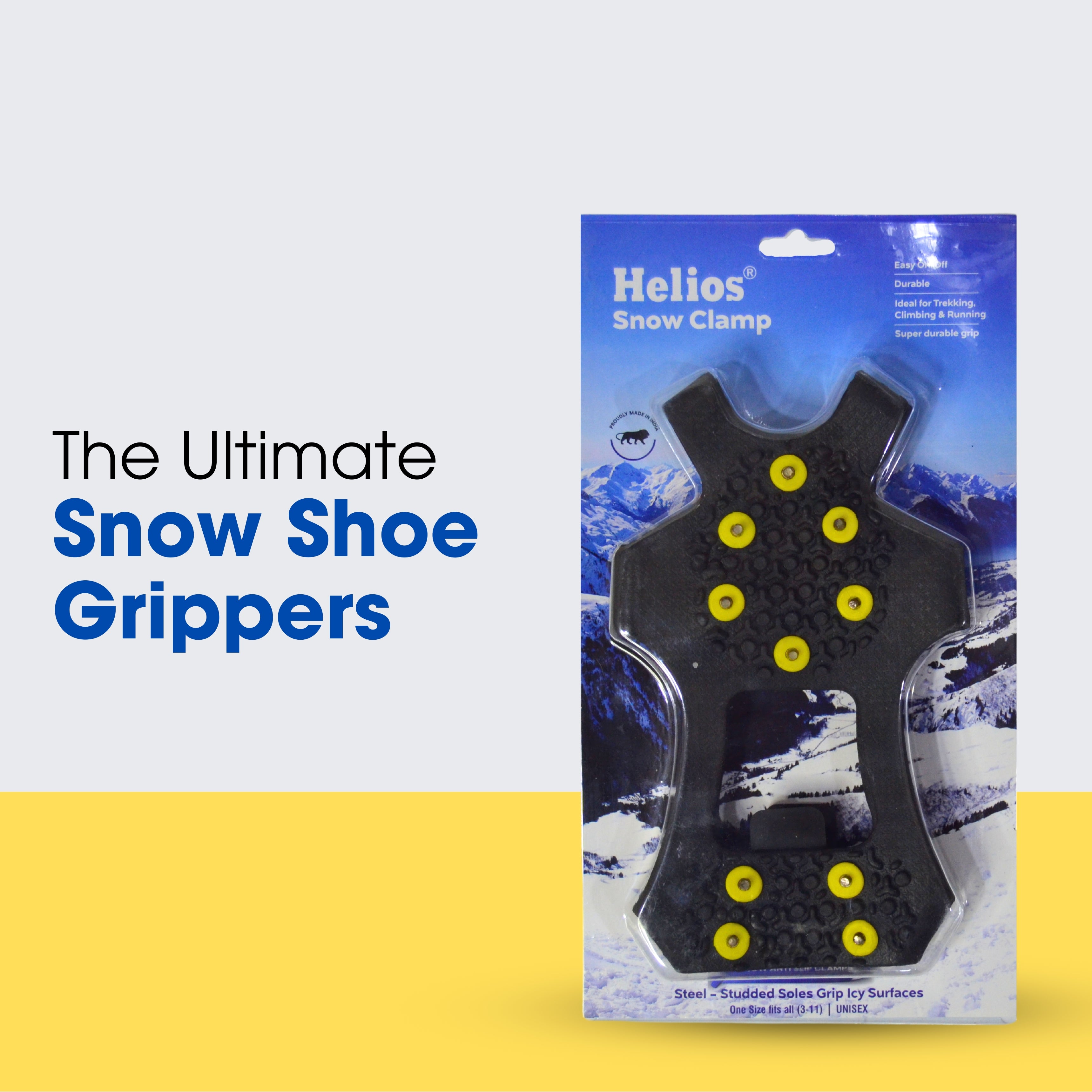 Helios Snow Clamp Ultimate Snow Protector- One Size Fit All (3-11)