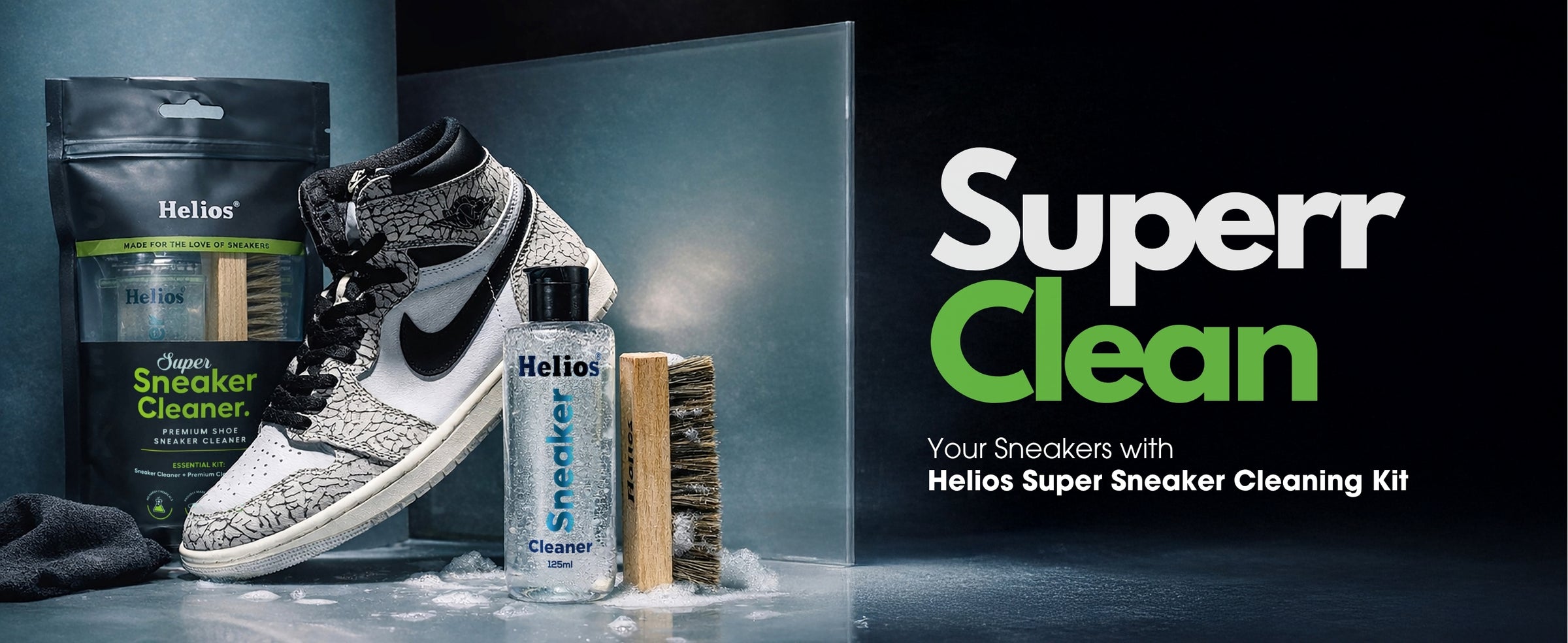 Helios Super Sneaker Cleaner - 125 ML — product feature 1