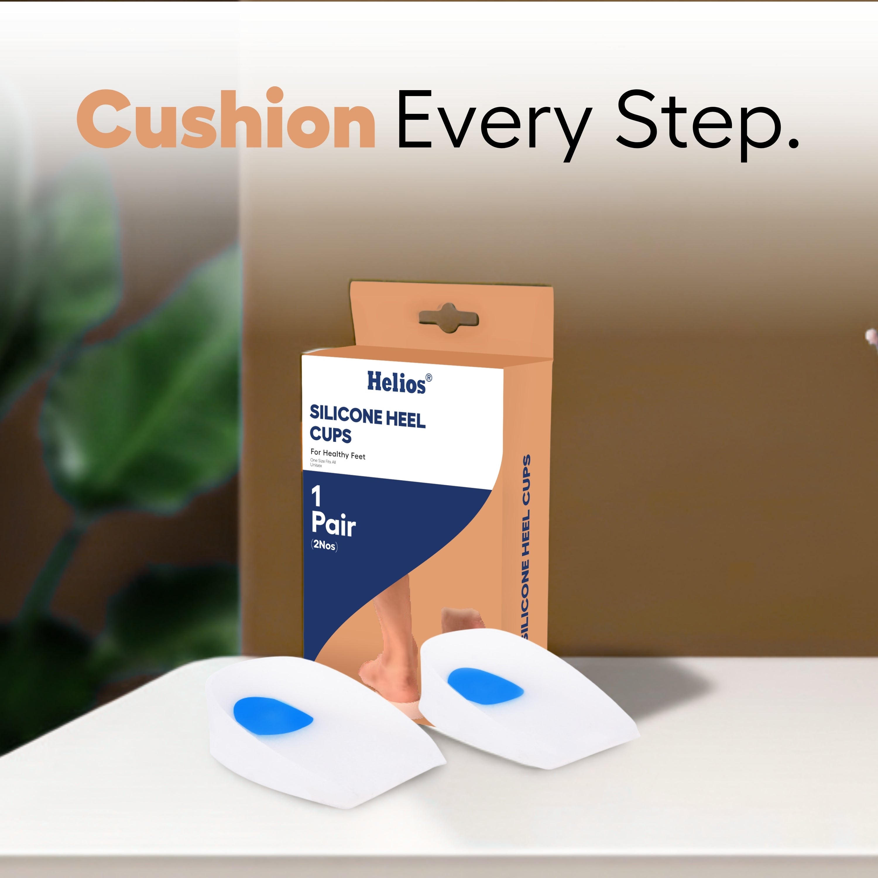 Helios Silicone Heel Cups