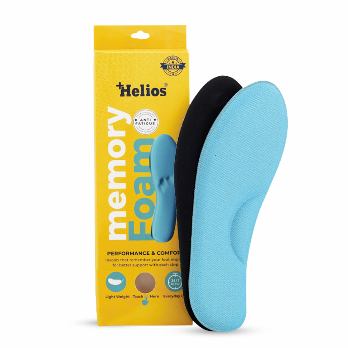 Helios Memory Foam Insole FOR MEN (TRIM TO FIT SIZE 6-10)
