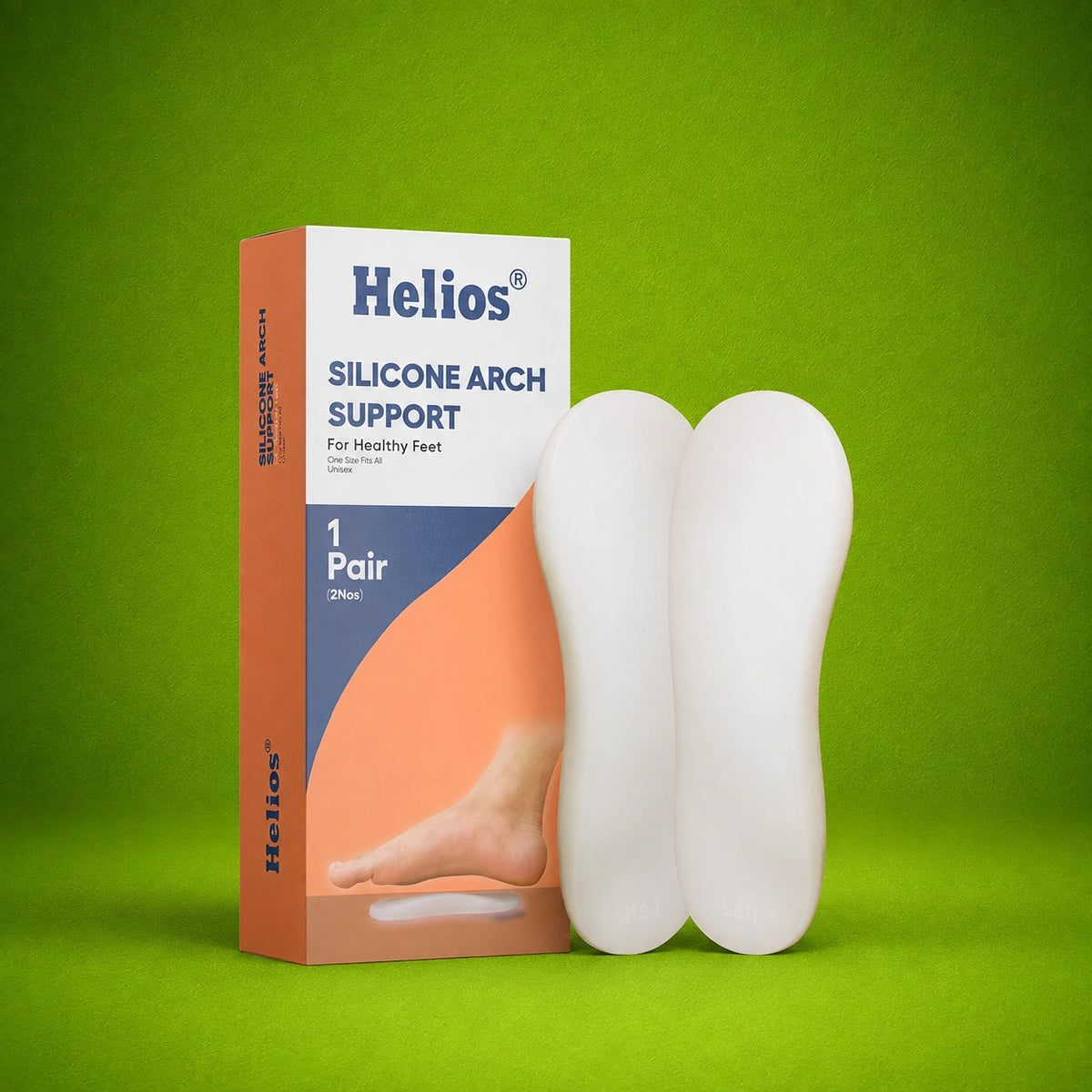 Helios Silicone Arch Support Insole | Unisex | One size fits all