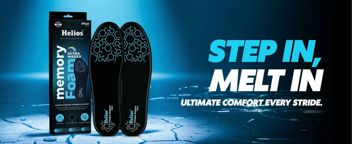 Helios Memory Foam Ultra Max Insole | Trim to Fit Shoe Inserts — product feature 1