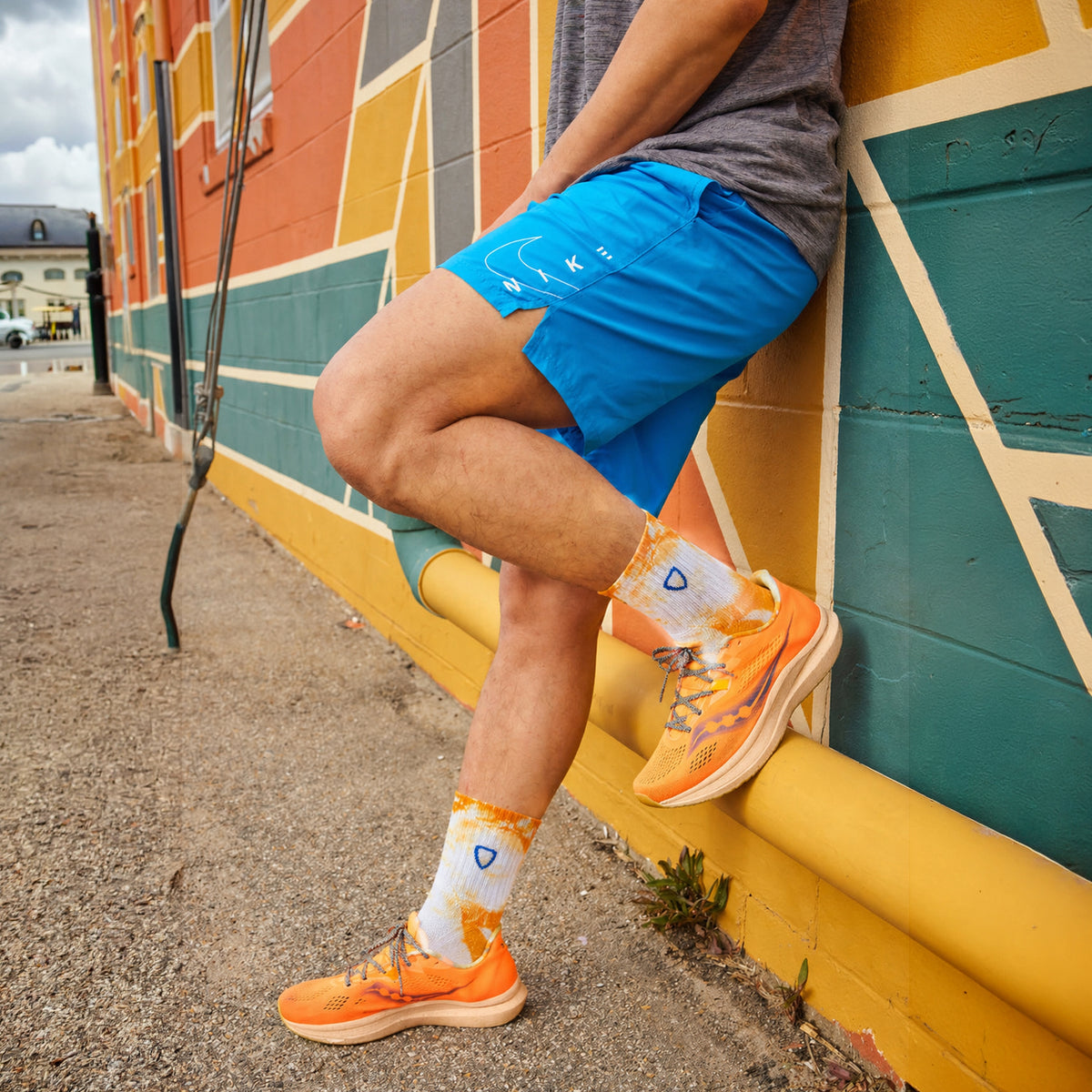 Helios Styocks Tie & Dye Ankle Length Cushion Socks
