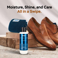 Helios®  leather lotion 150ML with Microfiber Cloth