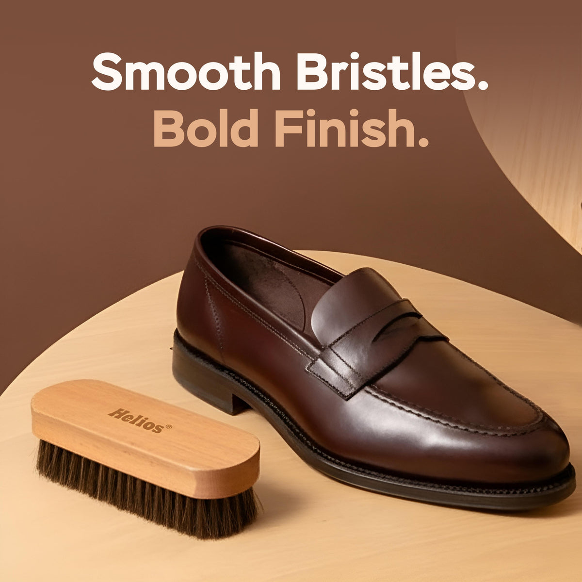 Helios 5.7 Inch 100% Horse Hair Shoe Brush