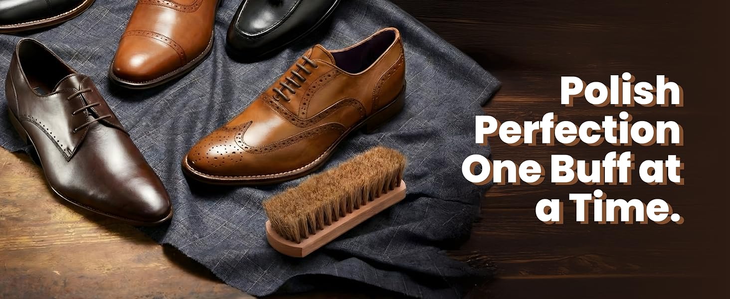 Helios 6.5 Inch 100% Horse Hair Shoe Brush - Big — product feature 5