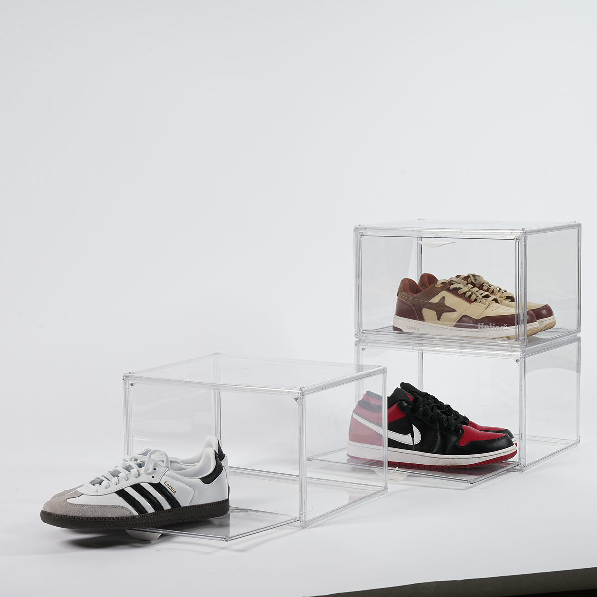 Customized Helios Abode Sneaker Storage Box (Side Drop)