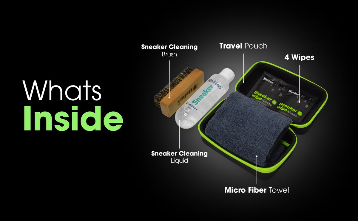Helios On The Go Sneaker Care Kit with FREE 80 Sneaker Cleaning Wipes — product feature 2