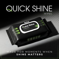 Helios Quick Shine Shoe Wipes Pack of 80