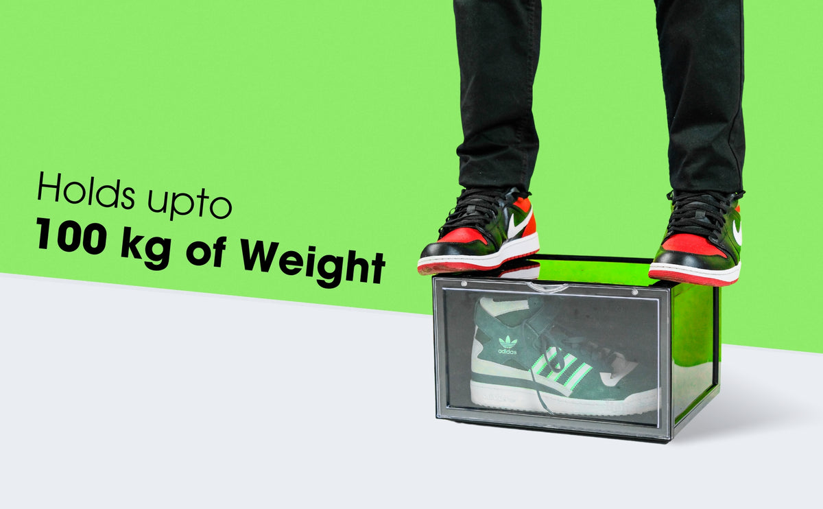 Customized Helios Abode Sneaker Storage Box (Side Drop) — product feature 2