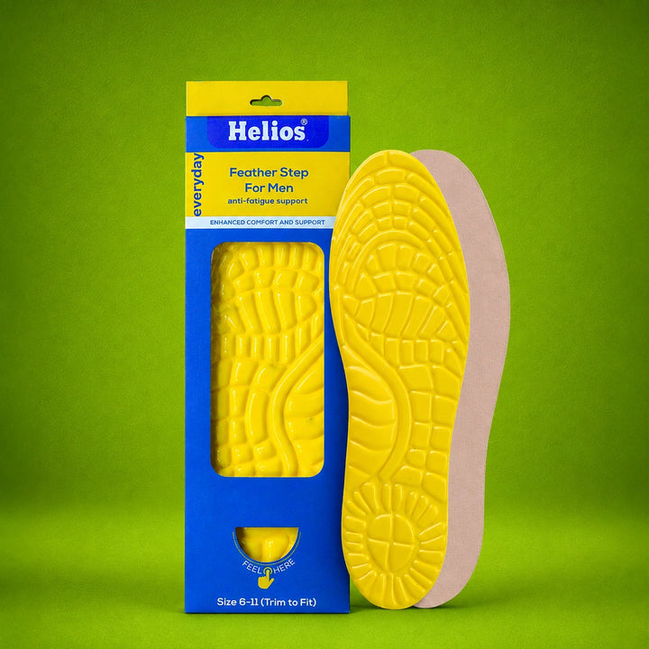 Helios Massaging Feather Gel insole (Trim To Fit Size 6-11)