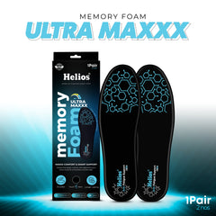 Helios Memory Foam Ultra Max Insole | Trim to Fit Shoe Inserts